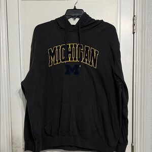 Stadium Athletics Black Michigan Hoodie